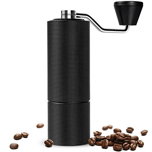 TIMEMORE Chestnut C3 Manual Coffee Grinder with Stainless Steel Conical Burrs and Adjustable Settings – Ideal for Espresso, Drip Coffee, and French Press