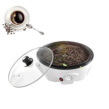 Home Coffee Roaster – 1.8lbs Electric Bean Roasting Machine with Adjustable Temperature and Non-Stick Pan