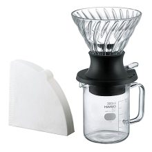 Hario Switch Immersion Dripper Set – 02 Size with Beaker Server and V60 Filters, Hybrid Brewing Design