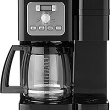 Cuisinart SS-12FR 12-Cup Coffee Maker with Single Serve Option – Black. Features LCD display