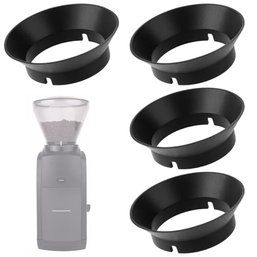 Set of 4 Silicone Gasket Replacements for Baratza Virtuoso and Encore Coffee Grinders