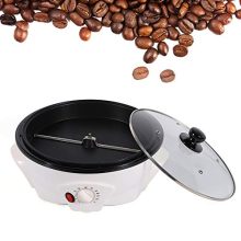 LOYALHEARTDY Coffee Roaster Machine with 1500g capacity, transparent glass cover, non-stick design