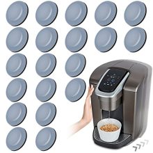 20 PCS Self-Adhesive Appliance Sliders for Kitchen - Easy Movement and Space-Saving Solution for Coffee Makers, Air Fryers, Pressure Cookers, and More