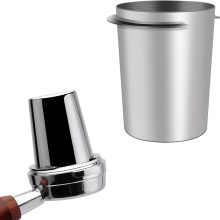 58mm Stainless Steel Espresso Dosing Cup – Precision Coffee Measuring Tool Compatible with All 58mm Portafilter Baskets