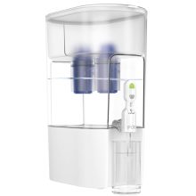 PUR XL 44-Cup Water Filter Dispenser with 2 Genuine PUR Filters, offering NSF certified filtration, large capacity, and dishwasher safe design.