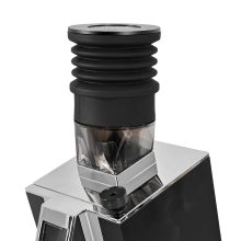 Single Dose Hopper with Bellow for Eureka Mignon Espresso Grinder - Includes Aluminum Lid, Silicone Air Blower, and Clear Bean Hopper