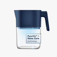 LARQ Pitcher PureVis 8-Cup Self-Cleaning UV Water Filter Pitcher – Advanced Plant-Based Carbon Filter, BPA-Free Plastic