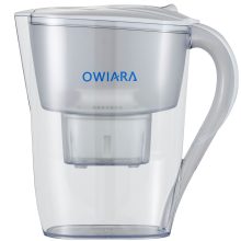 OWIARA 10-Cup Water Filter Pitcher with a 5-stage filtration system