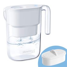 The Waterdrop Water Filter Pitcher is ideal for everyday use in both home and office settings. With a 7-cup capacity, it’s perfect for keeping fresh, clean water on hand throughout the day. Whether you need to stay hydrated during work or want pure water for cooking and drinking at home, this pitcher ensures you get high-quality water with minimal effort. Its compact design fits conveniently in most refrigerator doors, making it an excellent choice for smaller kitchens and dorm rooms. **🍃 Exceptional Filtration Technology: The Waterdrop Water Filter Pitcher is equipped with multi-stage filtration technology, effectively reducing chlorine, PFOA/PFOS, and other contaminants. This ensures that each glass of water is pure and tastes great. The advanced activated carbon fiber technology works tirelessly to provide cleaner, better-tasting water every time. With a 97.4% reduction rate for residual chlorine, it's a smart choice for those who value high-quality water.