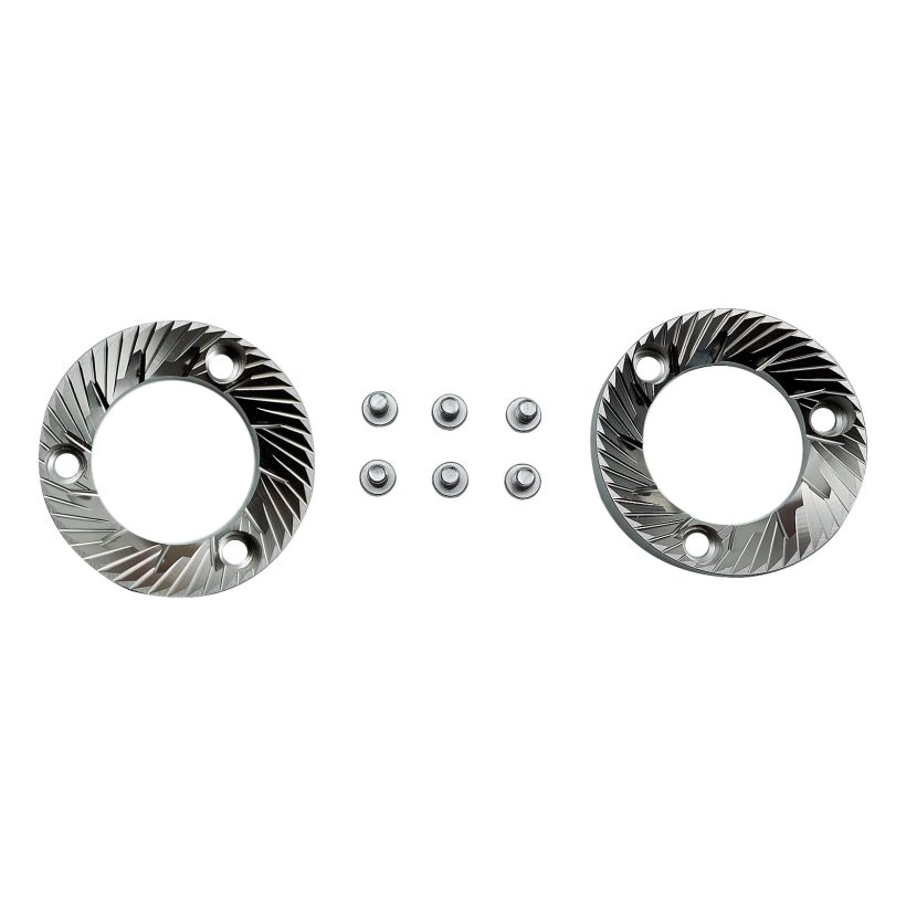 Replacement Burr and Screw Set for Rancilio MD40 Espresso Grinder, showcasing high-quality parts for restoring optimal performance