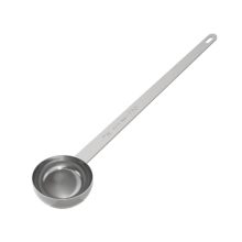 LEIFENY Long Handle Coffee Scoop - 2-Tablespoon (30 ml) stainless steel measuring spoon with a 9.5-inch handle, perfect for accurately measuring ground coffee and other ingredients.