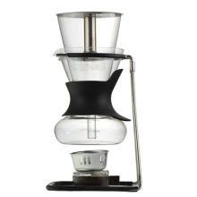 500ml Siphon Coffee Maker with Glass Pot, Stainless Steel Stand, and Heater for Perfect Coffee Brewing 