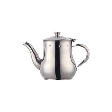 17oz Stainless Steel Gooseneck Teapot - Versatile Metal Pot with Removable Filter, Ideal for Tea, Coffee, and More