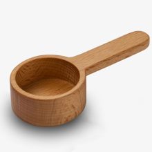 CISHNOU Wooden Coffee Spoon for Measuring Grounds and Stirring Tea - Eco-Friendly Kitchen Utensil