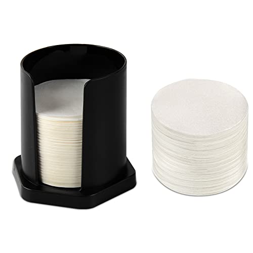 CAFEMASY Coffee Filter Holder for Aeropress with 742 Replacement Paper Filters – Ideal for Aeropress Original and Go Models