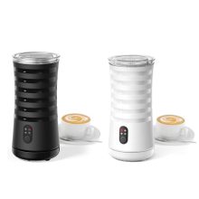 RATRSO Electric Milk Frother – 4-in-1 Multifunction Milk Steamer with Dual Whisks and LED Controls