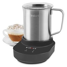 Instant Pot Instant Magic Froth 9-in-1 Electric Milk Steamer and Frother with 17oz Stainless Steel Pitcher – Hot and Cold Foam Maker for Lattes, Cappuccinos, and More