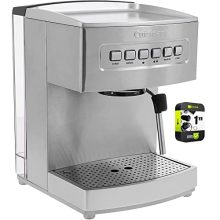 Cuisinart 15-Bar Programmable Espresso Maker with Accessories and Extended Protection Plan 