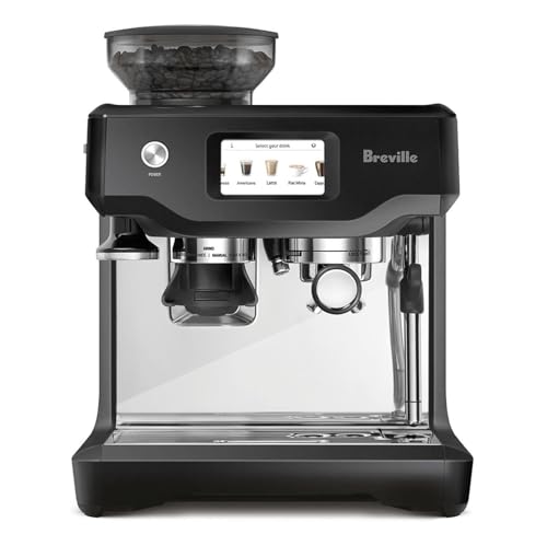 Breville Barista Touch Espresso Machine with Integrated Grinder and Touchscreen Controls – Black Truffle Finish