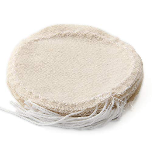 10-Pack Replacement Cloth Filters for Syphon Coffee Makers – High-Quality Flannel Cloth for Hario, Yama, and Other Models