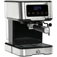 Compact 15-Bar Espresso Machine with Milk Frother and 1.5L Water Tank - Perfect for Home Coffee Brewing