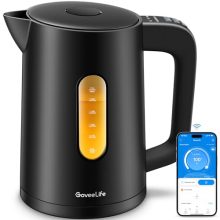 GoveeLife Smart Electric Kettle - 1.7L with Temperature Control, LED Indicators, WiFi & Voice Activation, Rapid Boil & Keep Warm Function