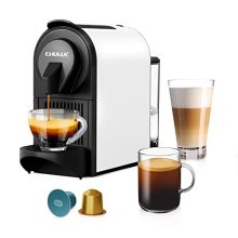 CHULUX Bafèstro Espresso Machine - Compact 20 Bar Espresso Maker for Home Use, Compatible with Nespresso Capsules