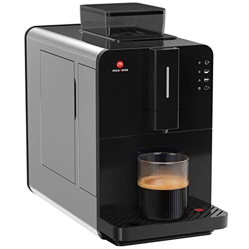 McIlpoog Super Automatic Espresso Machine with built-in grinder