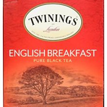 Twinings English Breakfast Tea K-Cups, 12 count, designed for Keurig brewers with a rich blend of Kenyan and Assam black teas.