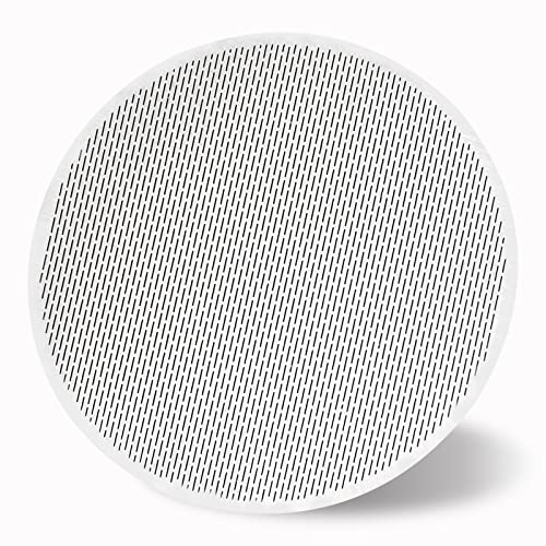 51mm Stainless Steel Espresso Puck Screen - High-Precision Reusable Filter for Breville, De'Longhi, Mr. Coffee Portafilters