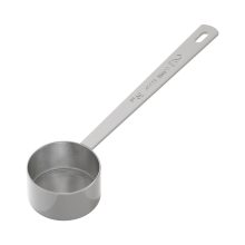 LEIFENY 2 Tablespoon Coffee Scoop with a long stainless steel handle, designed for precise measuring of coffee grounds