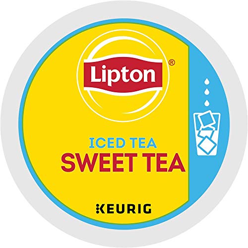 Lipton Sweet Iced Tea K-Cup Pods – 22 Count Southern-Style Brew-Over-Ice for Keurig brewers