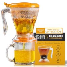 Tiesta Tea Brewmaster Infuser – 16 Oz Loose Leaf Tea Steeper with Bottom Dispensing, BPA-Free, Microwave & Dishwasher Safe