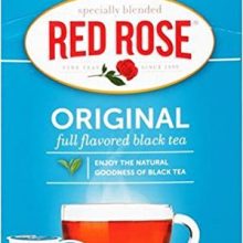 Red Rose Original Black Tea K-Cups – 12 Count, Full-Flavored Strong Blend for Keurig Brewing System