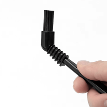 High-quality Coffee Brush designed for espresso machine and grinder maintenance, featuring anti-scalding nylon bristles for safe and effective cleaning.