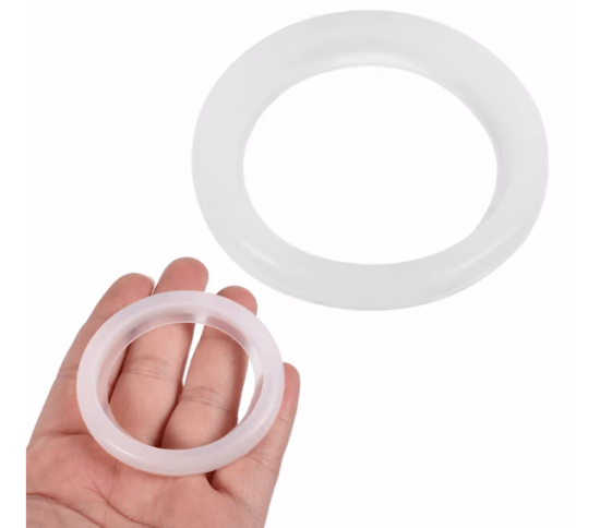 Silicone Brew Head Gasket Seal Ring for espresso machines, essential for optimal coffee brewing.